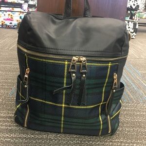 New Plaid Backpack